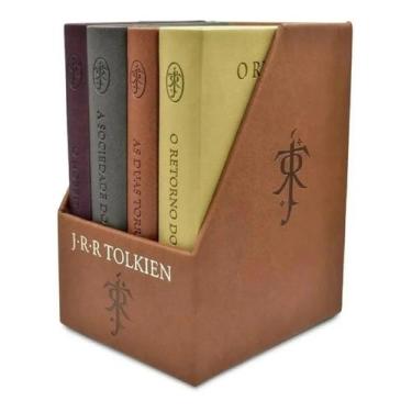Imagem de Box O Senhor Dos Anéis + O Hobbit - Pocket Luxo Com 4 Livros -