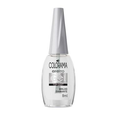 Imagem de Top Coat Colorama Efeito Gel Brilho Diamante 8ml