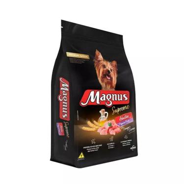 Imagem de Ração Magnus Supreme para Cães Adultos de Pequeno Porte Sabor Frango e Cereais 15 kg