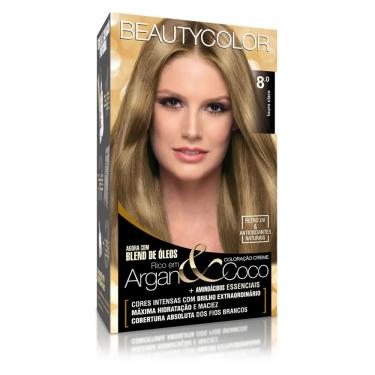 Imagem de BEAUTYCOLOR KIT COLORACAO - 8.0 Louro Claro