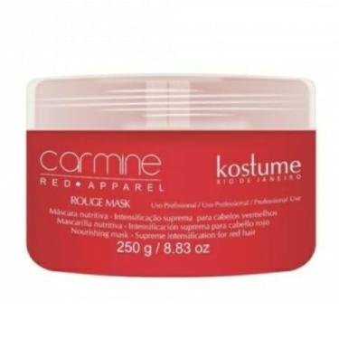 Imagem de Máscara Matizadora Vermelho Rouge Carmine Red Kostume 250g