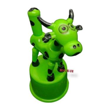 Imagem de Brinquedo Retrô Mini Vaquinha Dançarina Mole Mole