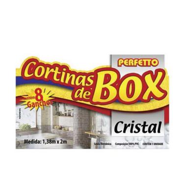Imagem de Cortina para box banheiro Cristal 143