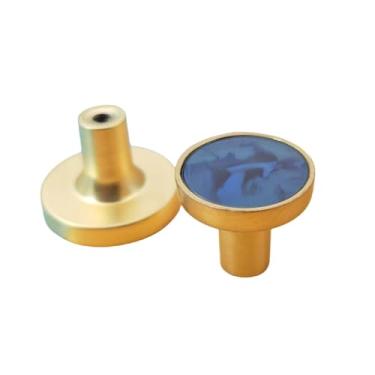 Imagem de Puxadores da cozinha da mobília do armário da gaveta para o botão da cozinha da mobília da porta do botão do armário decoram o gancho de suspensão da parede, s, safira