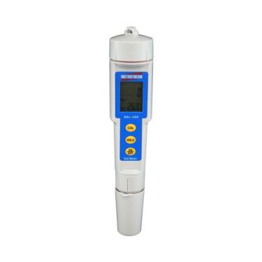Imagem de Medidor Salinidade Digital 0 A 1000 Mg/l Temperatura Hold Sensor Sal-100 Portátil Instr...