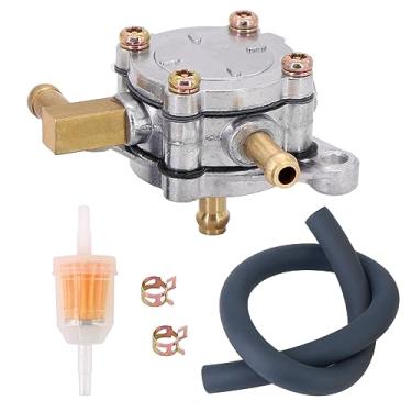 Imagem de Tektall Bomba de combustível com linha de combustível e filtro J10-24410-03 serve para carrinho de golfe Ya-maha G1 G1A G3 G3A J102441003 J10-24410-00-00 J10-24410-01-00 J10-24410-02-000