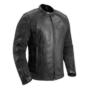 Imagem de Jaqueta Motociclista Texx Storm em Couro Masculino-Masculino