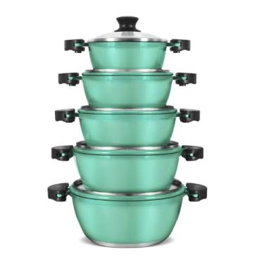 Imagem de JOGO PANELA TRADICIONAL PRO 16 A 24 AZUL