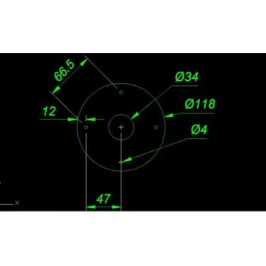 Imagem de Base de antena star link em aço inox para embarcações
