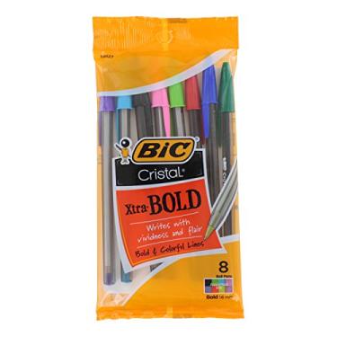 Imagem de Bic Usa Inc BICMSBAP81 19627 Bic Cristal Xtra Bold Pack Of 8