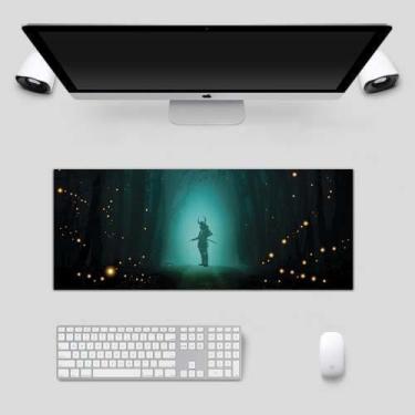 Imagem de Mouse Pad Grande Gamer Speed Guerreiro da Trevas - Deluzz