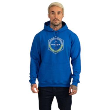 Imagem de Blusa Moletom Fechado Okdok Hexagon Masculino