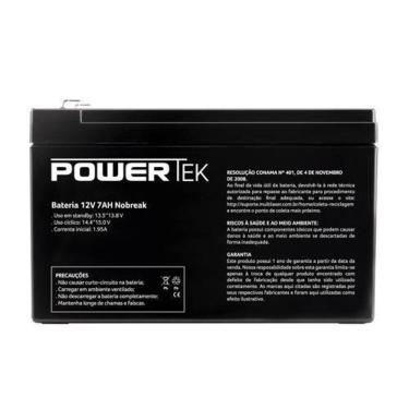 Imagem de Bateria 12v 7ah Selada En013 Nobreak Powertek Multilaser [F086]