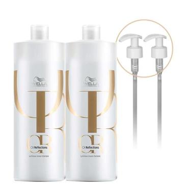 Imagem de Kit Wella Professionals Oil Reflections Shampoo Extra e Válvula (4 pro