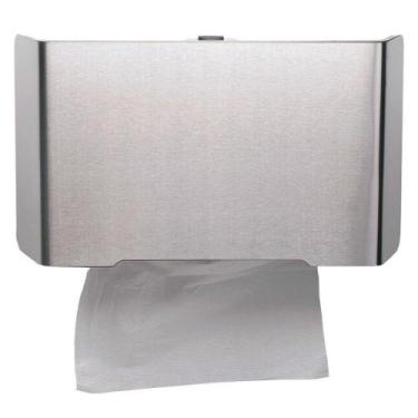 Imagem de Dispensador Toalheiro Suporte Porta Papel Dispenser Toalha Interfolhad