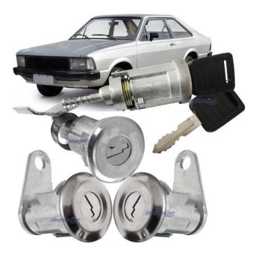 Imagem de Kit Cilindro Miolo Igniçao Porta Porta Malas Corcel 2 Delrey - SHALOMC