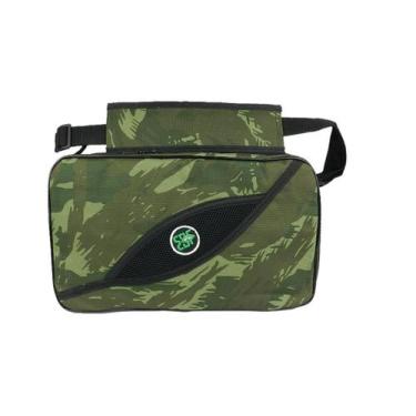 Imagem de Bolsa pesca porta carretilhas ou molinete ebf - 6 espaços ajustaveis, 