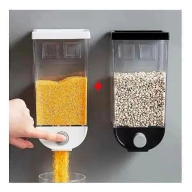 Imagem de 2 Conjs Porta Alimentos Cereais Dispensador Plástico 1000 Ml - REPAROC