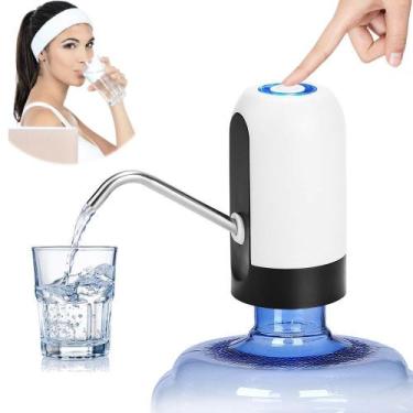 Imagem de Bebedouro Automatico Dispensador Bomba Elétrica Galão De Água Recarreg