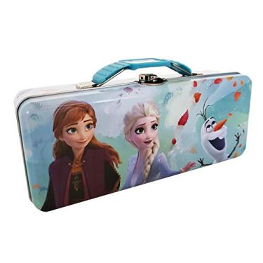 Imagem de Caixa de Lápis The Tin Box Company Trolls, Frozen 2