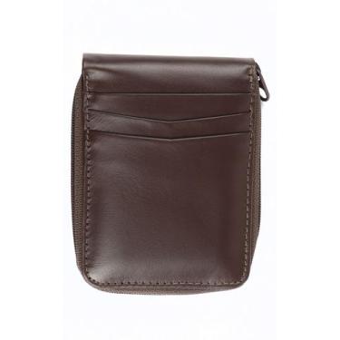 Imagem de Carteira Masculina em Couro Legitimo com Porta Documento - Betania Cou