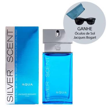 Imagem de Jacques Bogart Silver Scent Aqua 100ml Masculino + Ganhe Óculos de Sol