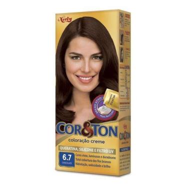Imagem de Tintura Coloração Cor & Ton 6.7 Chocolate - Niely
