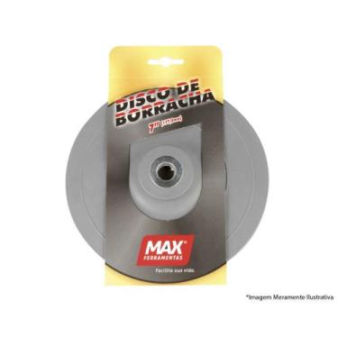 Imagem de Disco Borracha 7equot Esmerilhar Rigido 15210 - MAX