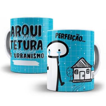 Imagem de Caneca Flork Bento Meme Profissões Arquitetura Personalizada - Tio da 