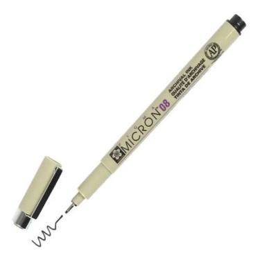 Imagem de Caneta Pigma Micron Xsdk08-49 Preto Sakura