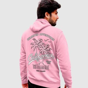 Imagem de Blusa Moletom Genuine Grit Masculina Estampada Algodão 30.1 California