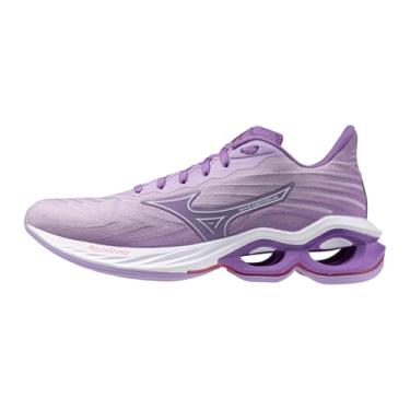 Imagem de Mizuno Tênis de corrida feminino Wave Creation 25, Pétala de açafrão branco, 37