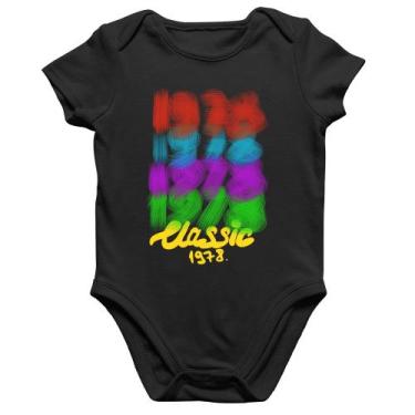 Imagem de Body Bebê Algodão 1978 Classics - Foca na Moda, Preto, P