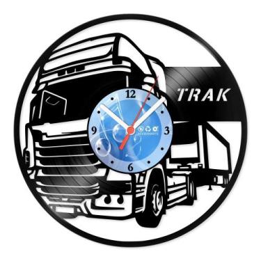 Imagem de Relógio De Parede Disco Vinil Diversos - Caminhão - VDI-176 - Modernar