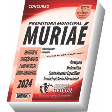 Imagem de Apostila Prefeitura de Muriaé - MG - Professor de Educação Infantil e 