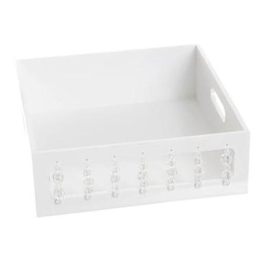 Imagem de Bandeja Pedras Transparentes Quarto Bebê Infantil Menina Menino - Poti