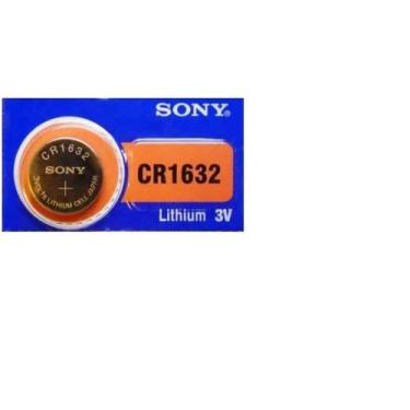 Imagem de Bateria CR1632 3V Micro Botão Sony/Murata 1 Un