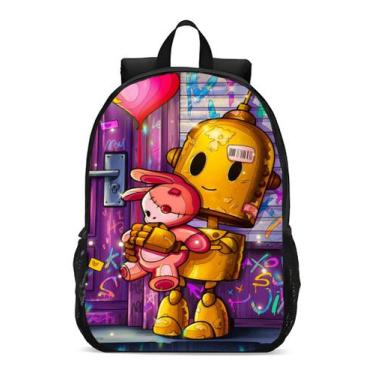 Imagem de Mochila Escolar Infanto Juvenil  Streetwear Urso Novidade 139 - Geek S