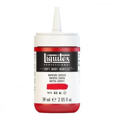 Imagem de Tinta Acrílica Liquitex Soft Body 59ml S2 Naphthol Crimson