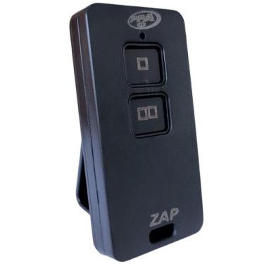 Imagem de CONTROLE REMOTO PORTÃO ALARME 433,92MHz ZAP PPA COLORIDOS, PRETO / PRE