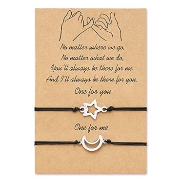 Imagem de Pulseiras de compromisso Tarsus Pinky Pomise combinando para melhores amigos, casais e família Prata