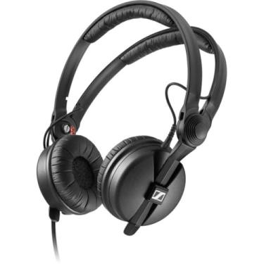 Imagem de Sennheiser Pro Audio Fones de ouvido intra-auriculares profissionais HD 25 para DJ, preto