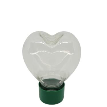 Imagem de 50 Mini Baleiro Coração 50ml - Lembrancinha - Tubete (Verde escuro)