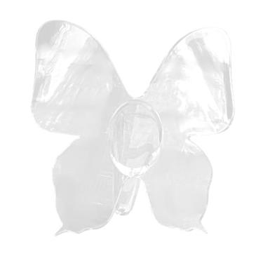 Imagem de IEUDNS Vaso de Borboleta Acrílico Arranjo de Flores Presente para a Mãe Vaso Decorativo Planta Flores Recipiente para Quarto Sala de Jantar Escritório, Transparente