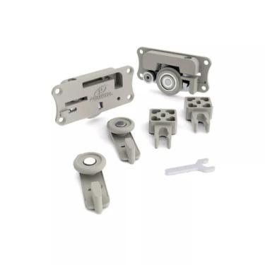 Imagem de Roldana Ro-46 Para Portas De Armários Cozinha,guarda Roupas - Rometal