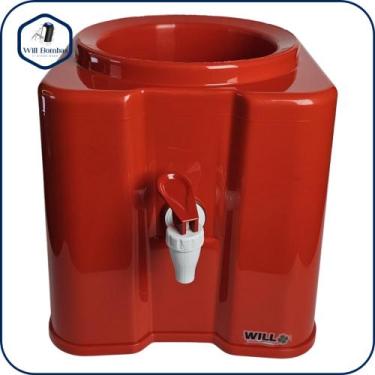Imagem de Suporte base para galão de água mineral - 10 ou 20 litros - Will Bomba