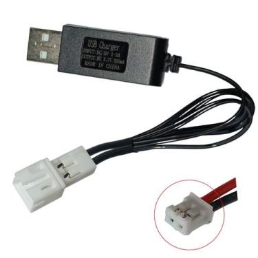 Imagem de Carregador Conector PH2.0 Usb Para Baterias de drones e Eletronicos - 