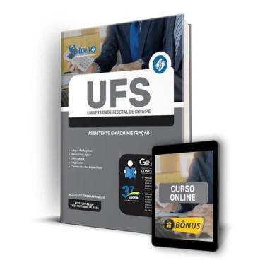 Imagem de Apostila UFS - Assistente em Administração - Editora Solução