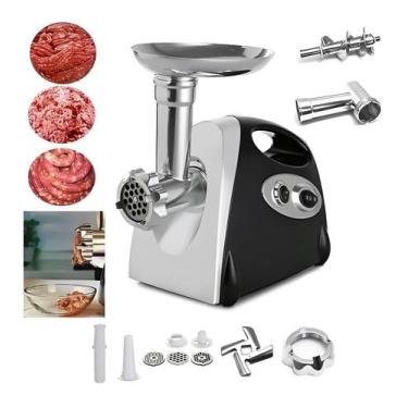 Imagem de Maquina De Moer Hamburguer Carne Elétrico 3 Lâminas 2500w - ZEM