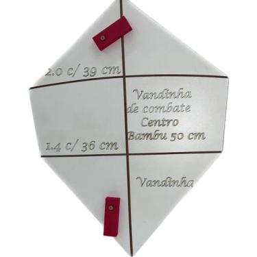 Imagem de Gabarito De Madeira Para Pipa Vandinha De Combate 50 Cm - Fábricação P